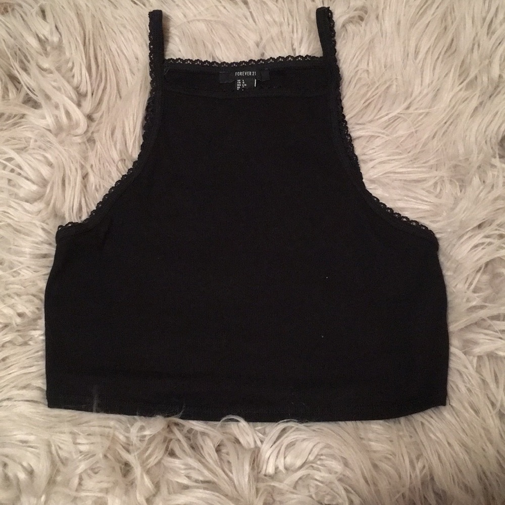 Ribbed crop top